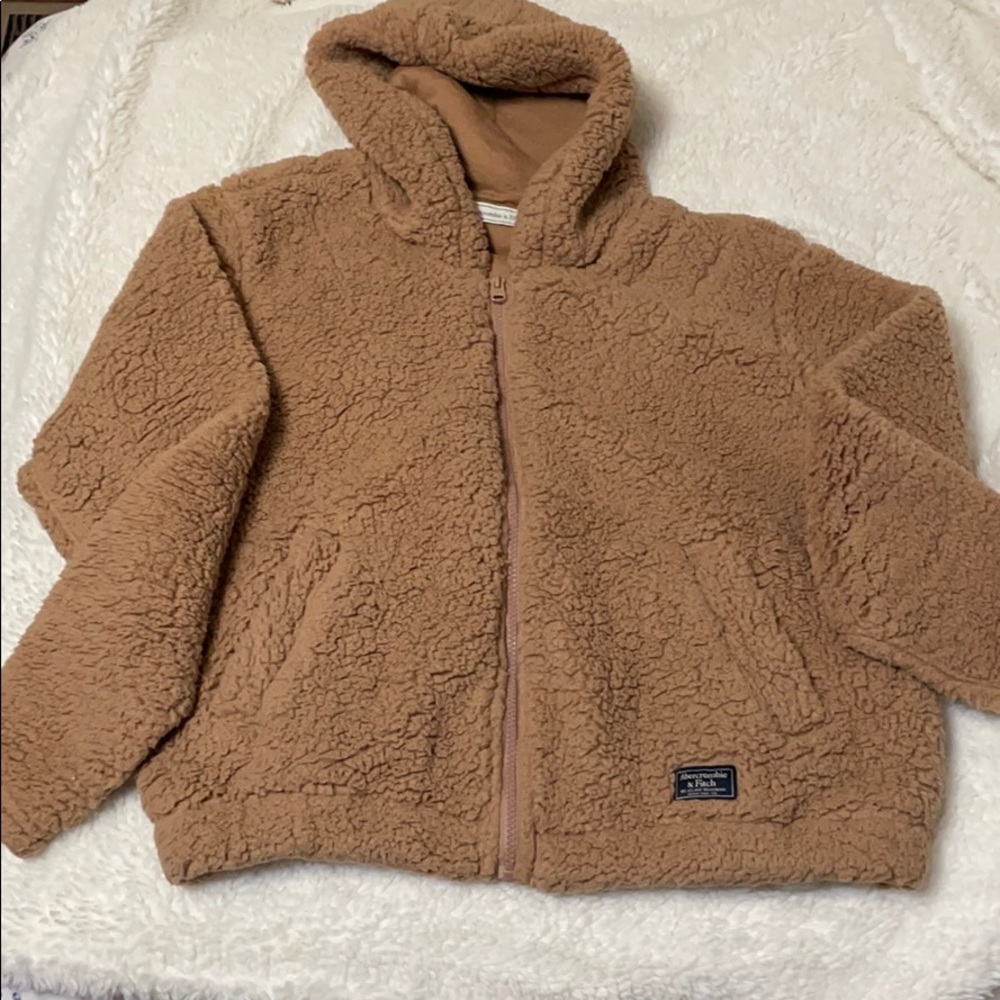 Abercrombie & Fitch Teddy bear coat